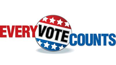Every vote counts