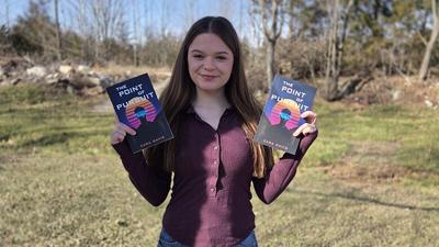 Seckman High School senior Kara Davis has self-published her first book, “The Point of Pursuit,” a dystopian science fiction novel.