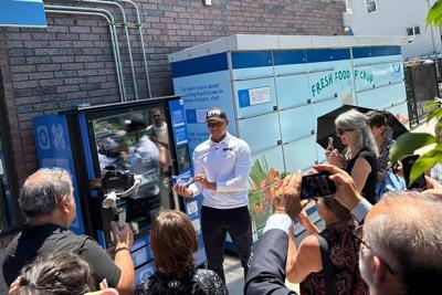 Vending machines with free public health supplies help fight opioid overdoses