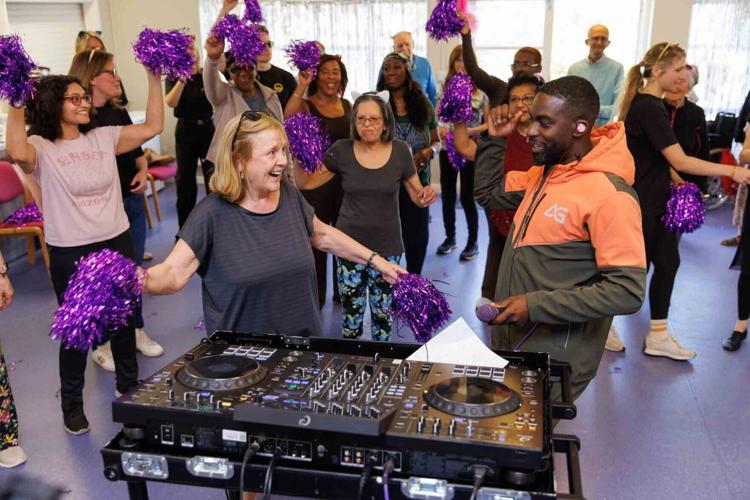 Viral DJ plays ‘day rave’ set for old people’s centre