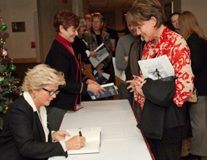 Comtrea event with Meredith Baxter, original play drew crowd of 200-plus