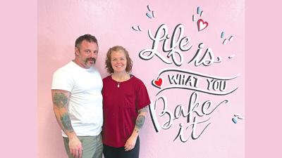 Melissa Watkins owns and operates Confectionery Charm bakery with the support of her husband, Christopher.