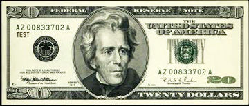 $20 bill