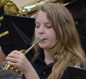 Festus Seventh-Grade Band at Windsor Middle School Music Festival 