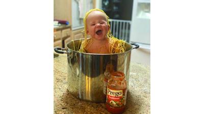 Jeff Stieren of Eureka earned third place last year with a picture he took of his first grandson, Wade Austin Graville of House Springs.