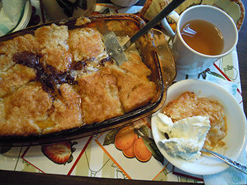 Grandma's Peach Dessert