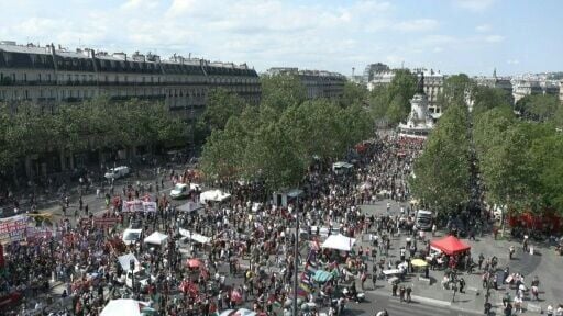 May Day demonstration sets off in Paris