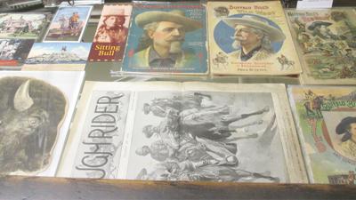 Buffalo Bill Cody items.