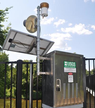 De Soto flood gauge