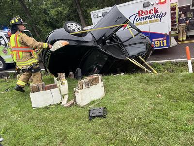 Rock Fire extracts woman from car following accident in Arnold