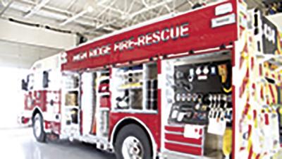 High Ridge Fire Protection District truck