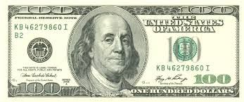 $100 bill