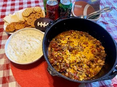 Confetti Chili, Crabmeat Dip