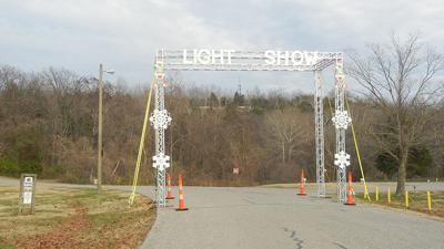 The Lenhard Family Light Show – Christmas Edition runs 6-10 p.m. through Nov. 30 and picks back up from Dec. 5-31.