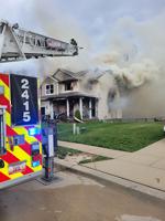 Eureka Fire battles back-to-back house fires Sunday