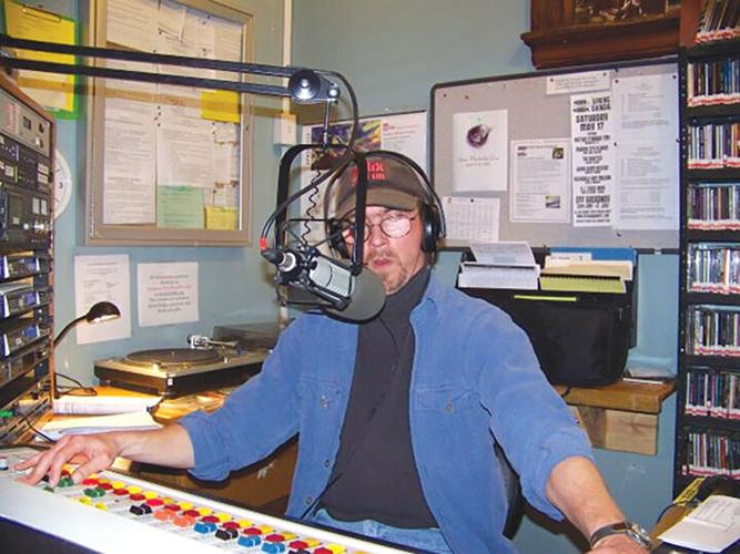 James Mullins worked as a volunteer programmer at KDHX in St. Louis for eight years. He believes this picture was taken in 2012.