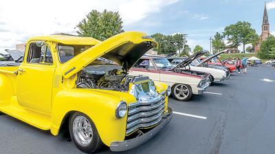 Rows and rows of interesting vehicles filled the parking lot at the Arnold VFW for the post’s first car show in 2022.