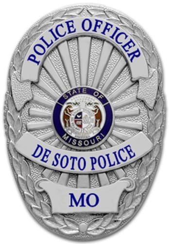 De Soto Police badge