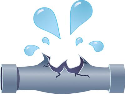 water main break
