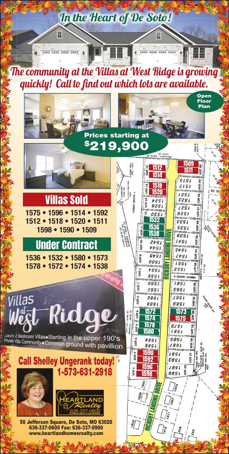 Heartland Realty Shelley Ungerank Real Estate October 2021