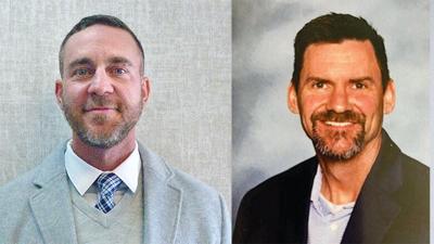 Paul Tramel, left, is set to replace current Principal Jim Ray, who is retiring at the end of the school year.
