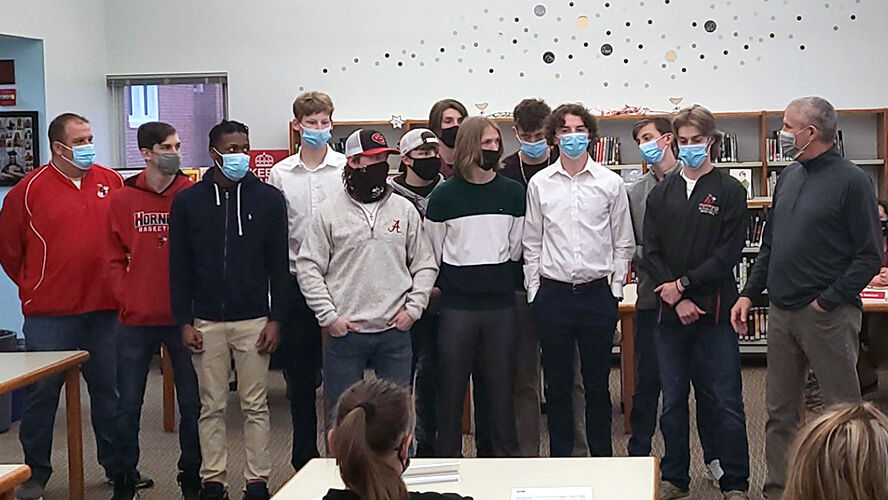 CCHS basketball team 2021