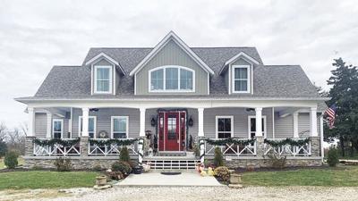 This home on Armbruster Road in the De Soto area is one of nine buildings included in this year's De Soto Holiday Home Tour.