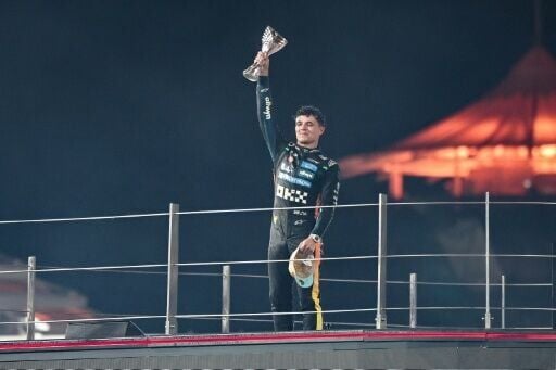 Lando Norris finished third in Abu Dhabi to claim his maiden Formula One world championship