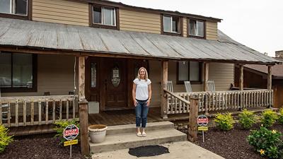 The ancestral home of Jennifer Haskins is on the property of Villa Antonio Winery. The cabin was built by the Dippel family.