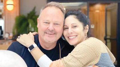 Pictured in 2020 are Kim Houska and her life partner of 23 years, Kevin Goeke.