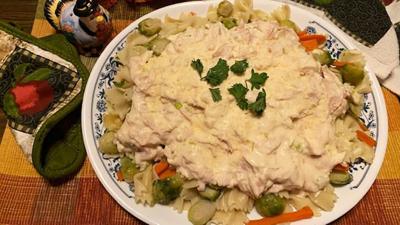 My Leader Yummy – One-Dish Smoked Turkey Pasta
