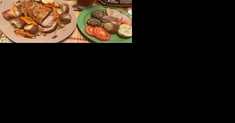 Oven-Roasted Port 'N' Vegetables, Stuffed Mushrooms | Recipes - Vimarsana News