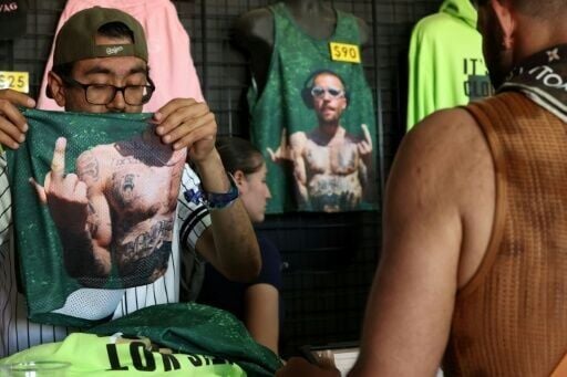 Justin Bieber shirts are sold at Coachella, before the Canadian singer took the stage with a minimalist set and a journey into his musical past