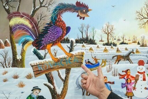Hajko and his fellow artists have become world-famous for their childlike renderings of the traditional village life of the Slovak minority in the flatlands of the Banat region, north of the Danube