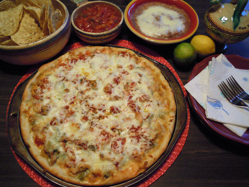 Chicken Fajita Pizza