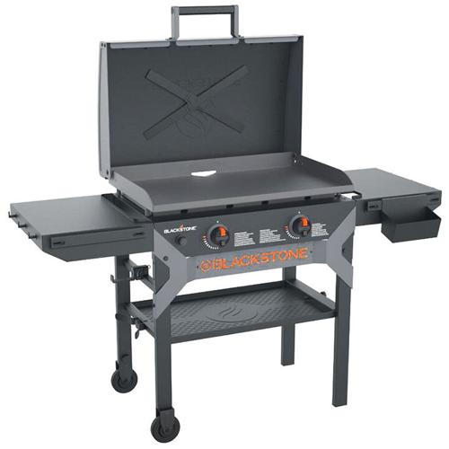 One lucky winner will go home with a new Blackstone grill valued at $349.99, plus an eight-piece breakfast kit, a three-piece barbecue tool set and griddle seasoning.
