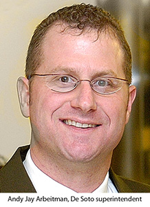 De Soto school board hires law firm to navigate Arbeitman suspension