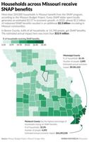 Households across Missouri receive SNAP benefits
