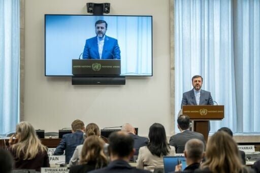 Iran's deputy foreign minister Kazem Gharibabadi spoke in Geneva at the Conference on Disarmament