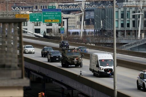 Ousted Venezuelan president Nicolas Maduro was taken to the courtroom in New York under heavy guard