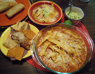 Refried Bean Soup