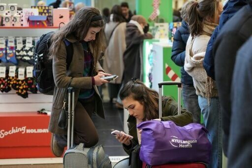 Travellers scrambled for information and alternatives