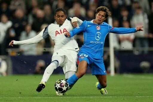 Atletico Madrid reached the quarter-finals despite a 3-2 defeat on the night against Tottenham Hotspur