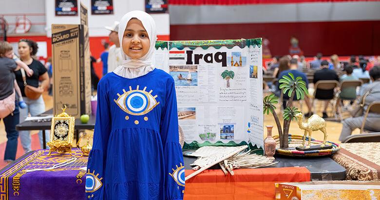 Fox C-6’s Festival of Nations moves into Fox High gym