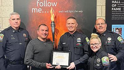 Byrnes Mill police award