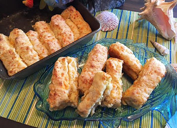 Cheddar Cheese Pan Biscuits