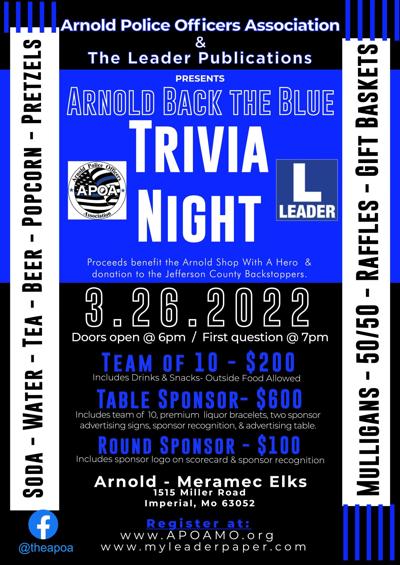 back the blue poster