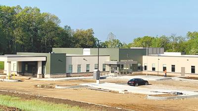 Construction of the new Jefferson County Health Department office is nearly complete.