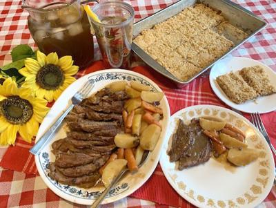 My Leader Yummy: Pepsi Pot Roast and Apricot Bars