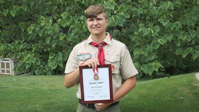 Boy Scout Jake Friebel